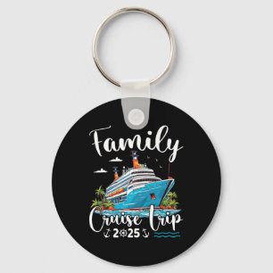 Family Cruise Trip 2025 Family Matching Cruise Tri Key Ring