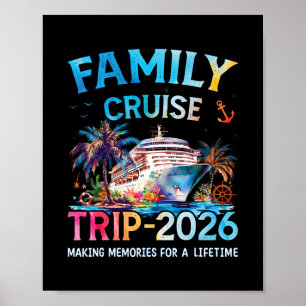 Family Cruise Trip 2026 It’s A Funny Matching Vaca Poster