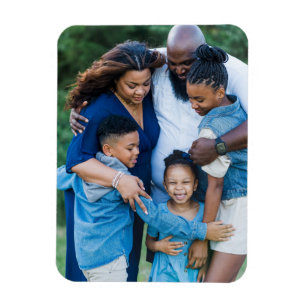 Family Custom Photo Create Your Own Magnet