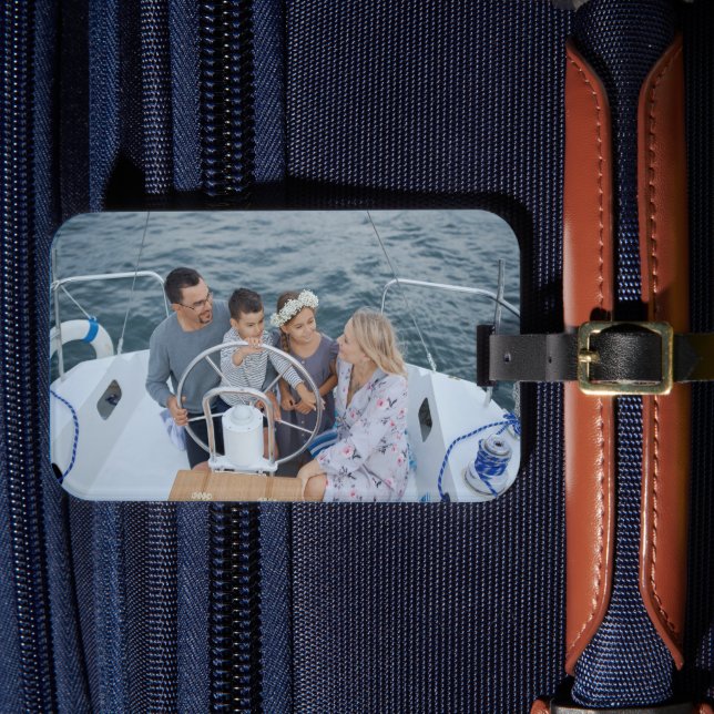 Family Custom Photo Luggage Tag (Front Insitu 4)