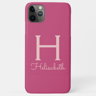 family, customisable text, monogram, nickname, iPhone 11 pro max case