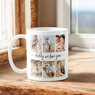 Family Dad - Father's Day Photo Collage Coffee Mug