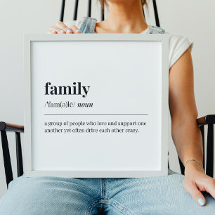 Family Definition Poster