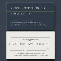 Family Dentistry Office Appointment Reminder