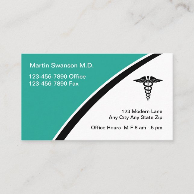 Family Doctor Appointment And Business Cards (Front)