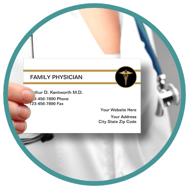Family Doctor Business Cards (Creator Uploaded)