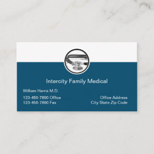 Family Doctor Medical Business Cards