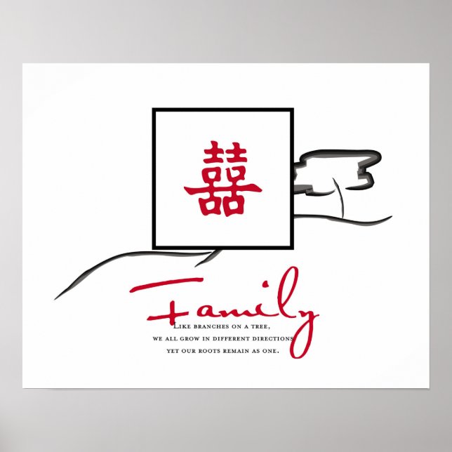 Family - Double Happiness Poster (Front)