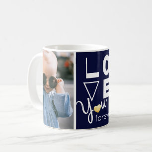 Family Double Photo Love You Mug