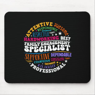 Family Engagement Specialist Appreciation Back To Mouse Pad