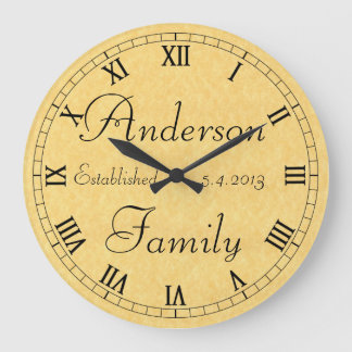 Family Established Clock