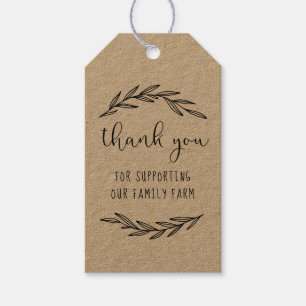Family Farm decorative product Tag