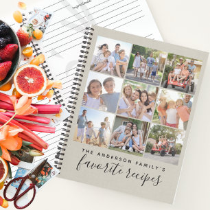 Family Favourites Photo Collage Recipe Book