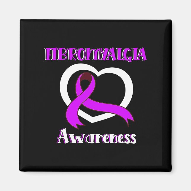 Family Fibromyalgia Awareness Chronic Pain Women W Magnet (Front)