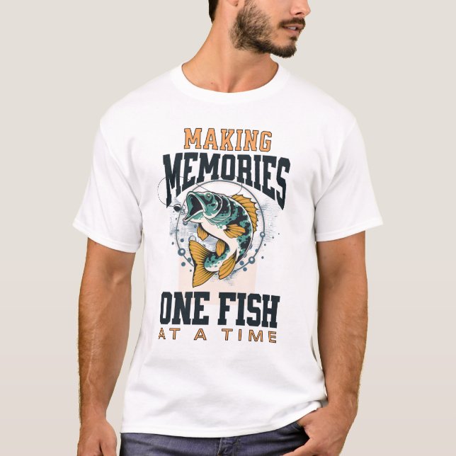 Family Fishing Trip Memories T-Shirt (Front)
