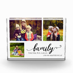 Family Forever 3 photo collage sweet quote mum kid