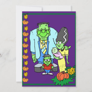 Family Friendly Halloween Costume Party Invitation