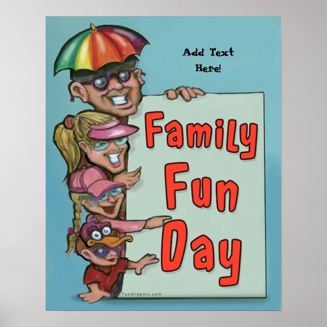 Family Fun Day Poster (Front)