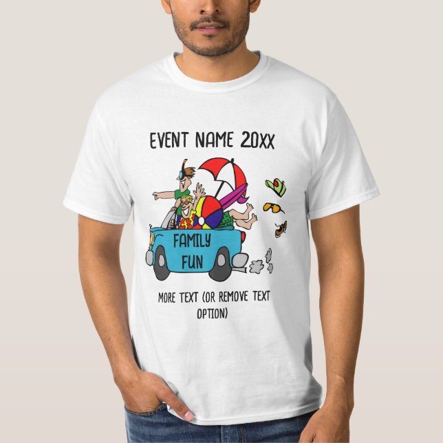 Family Fun Month T-Shirt (Front)