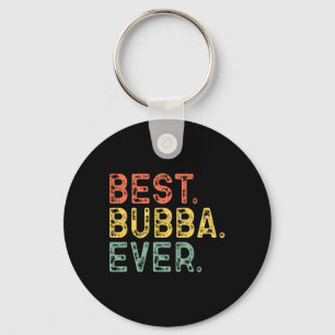 Family Funny Retro Vintage Best Bub Ever Key Ring