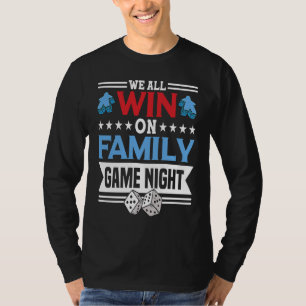 Family Game Night Board Player Board Game T-Shirt