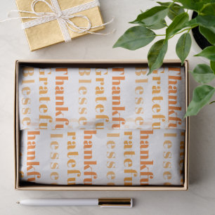 Family gathering Thanksgiving Dinner Tissue Paper