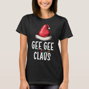 Family Gee-gee Claus Christmas Santas Pajama Match T-Shirt