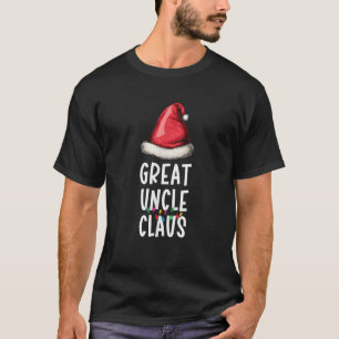 Family Great Uncle Claus Christmas Santa s Pajama  T-Shirt