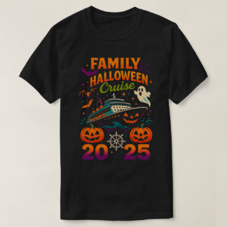 Family Halloween Cruise 2025 Family Crew T-Shirt