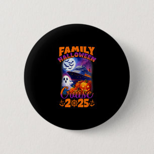 Family Halloween Cruise 2025 Fun For Families Spoo 6 Cm Round Badge
