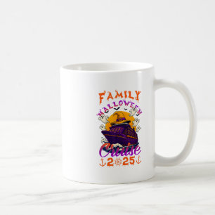 Family Halloween Cruise 2025 Matching Family Cruis Coffee Mug