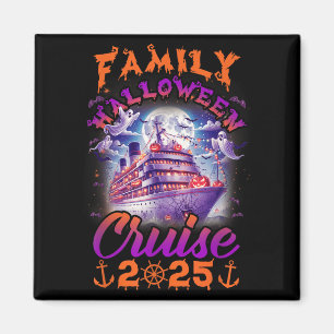 Family Halloween Cruise 2025 Matching Family Cruis Magnet