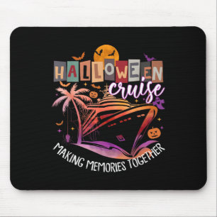 Family Halloween Cruise 2025 Matching Family Cruis Mouse Pad