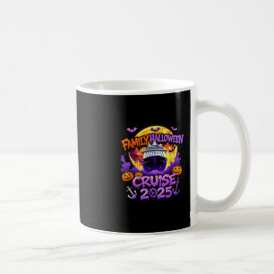Family Halloween Cruise 2025 Spooky Matching Crew Coffee Mug
