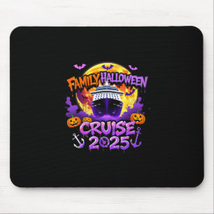 Family Halloween Cruise 2025 Spooky Matching Crew Mouse Pad