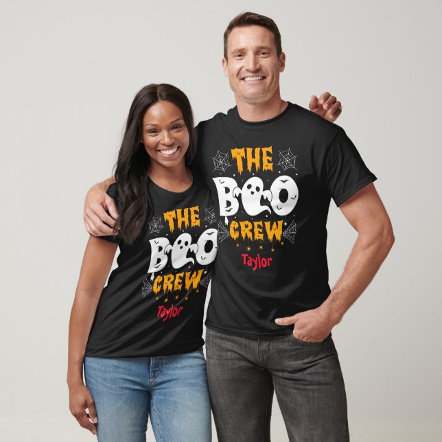 Family Halloween The Boo Crew Group T-Shirt (Unisex)