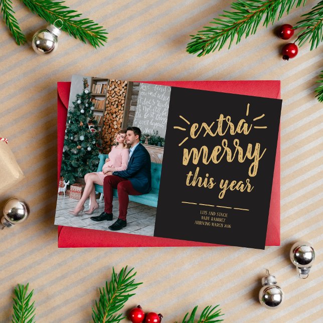 Family Happy Holidays Christmas Photo Card (Creator Uploaded)
