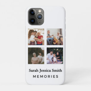 Family Heritage Multi-Photo Collage Personalised iPhone 11 Pro Case