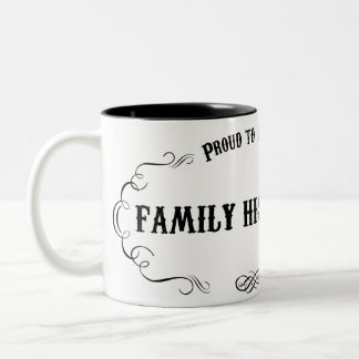 Family Historian Two-Tone Coffee Mug