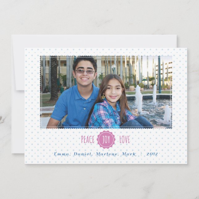 Family Holiday Card (Front)