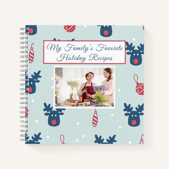 Family Holiday Recipe Book (Front)
