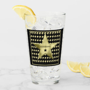 Family Home Movie Theatre Personalised Star Glass
