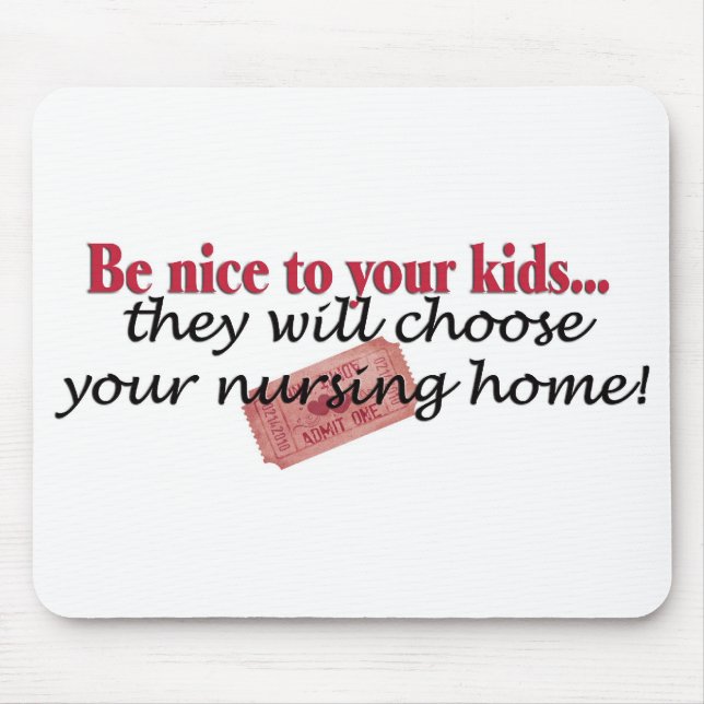Family Humour Mouse Pad (Front)