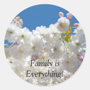 Family is Everything! stickers Pink Flower Blossom