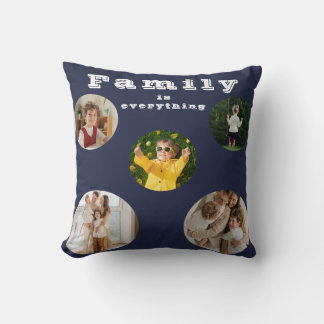 Family is Everything Throw Pillow