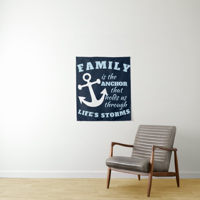 Family Is The Anchor That Holds Us Through Life's Tapestry (In Situ)