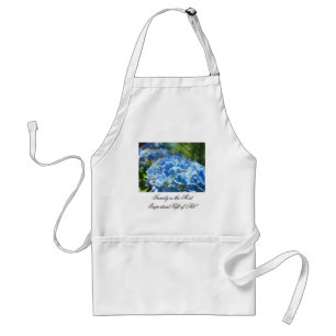 Family is the Most Important Gift! apron Hydrangea