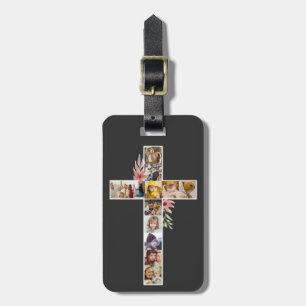 Family Jesus Cross Christian Church Lover Luggage Tag