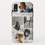 Family Keepsake Marble Custom 5 Photo Collage iPhone XR Case<br><div class="desc">Family Keepsake Marble Custom 5 Photo Collage, with Love typography. Makes a modern an stylish gift for family members, moms, dads, grandparents, and more. A gift they will cherish with your thoughtful photographs of kids, family, or pets! Personalised custom phone case! ~ Check my shop to see the entire Home...</div>