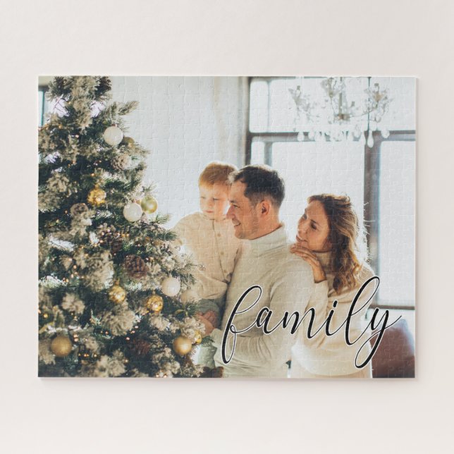 Family Keepsake Memento Jigsaw Puzzle (Horizontal)